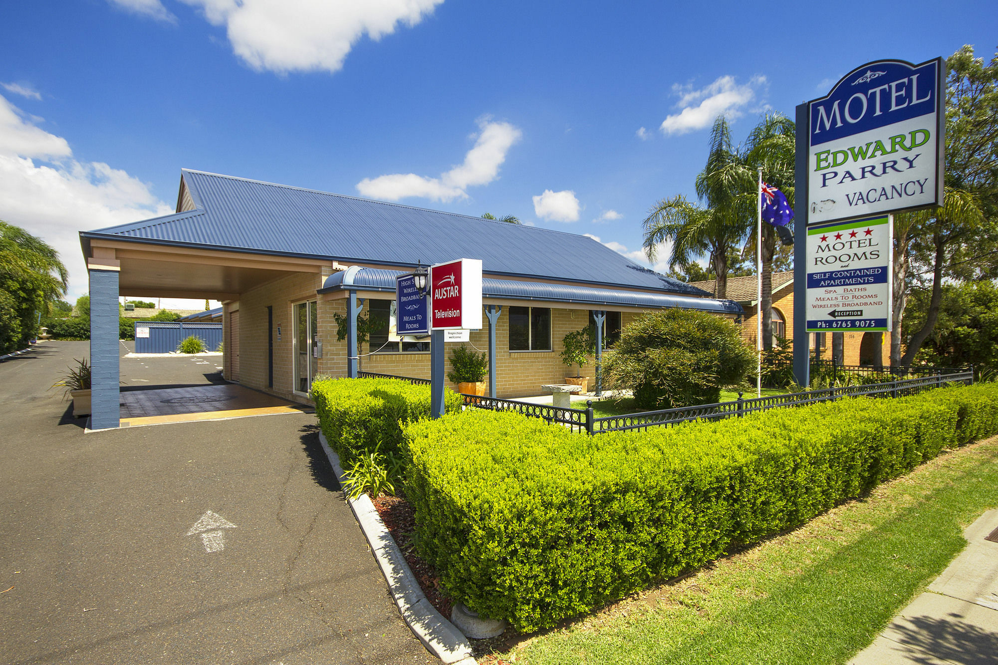 Edward Parry Motel And Apartments Tamworth Exterior foto
